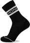 Mons Royale Signature Crew Sock Black / White, méret 39 - 41 - Zokni