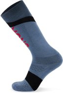 Mons Royale Ultra Cushion Merino Snow Sock Blue Slate/Black veľ. 42 – 44 - Ponožky