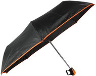 MPM Deštník Reina černý s oranžovým lemem - K06.3217.9060 - Umbrella