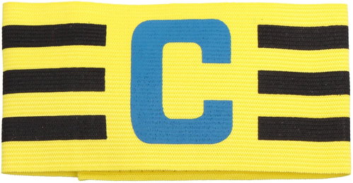 Merco multipack 6pcs Leader captain's armband yellow - Captains band - Main image