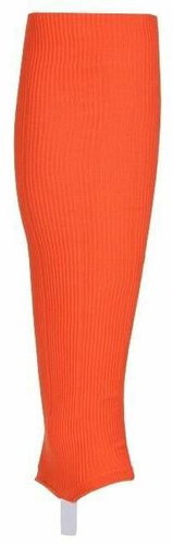 MERCO Chelsea Soccer Soccer Socks with Heel Orange, Senior, Set of 6 - Football Stockings - Main image
