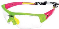 Unihoc Victory junior crystal green / red - Floorball Goggles