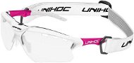 Unihoc X-RAY Senior White/Cerise - Floorball Goggles