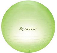 Fitlopta LifeFit Transparent 65 cm, sv. zelená - Gymnastický míč