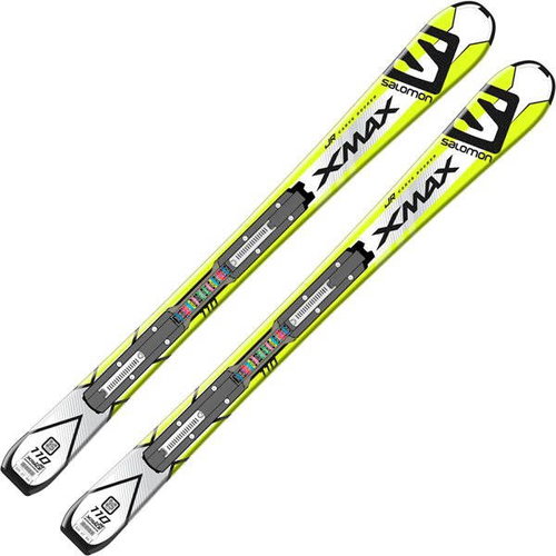 Salomon X-Max Jr S + E Ezy5 B80 size 100 - Downhill Skis  - Main image