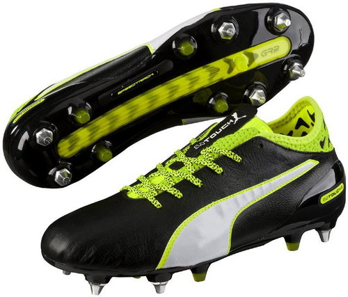Puma EvoTouch 2 Mx SG black-white 7 s - Football Boots - Main image