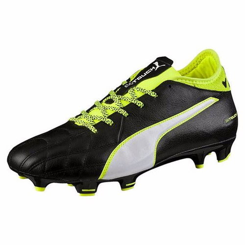 Puma EvoTouch 3 Lth FG Puma Black-P 10 - Football Boots - Main image