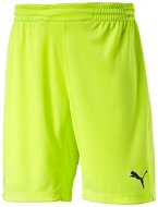 Puma GK Shorts Fluro yellow-ebony XL - Kraťasy