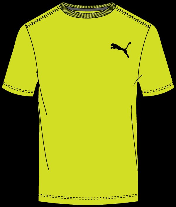 Puma neon hotsell yellow shirt