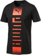 Puma Rebel Tee Dark Gray Heath XXL - T-Shirt