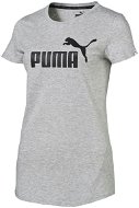 Puma ESS No.1 Tee W Heat Light Gray XS - T-Shirt