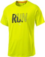 Puma Run Tee SS Safety Yellow L - T-Shirt