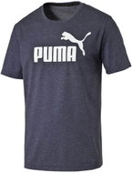 Puma ESS No.1 Heather Tee Peacoat-h M - T-Shirt