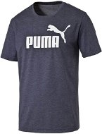Puma ESS No.1 Heather Tee Peacoat-h L - Póló
