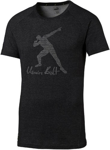 Puma UB Evostripe Tee Cotton XS Black- - T-Shirt - Main image