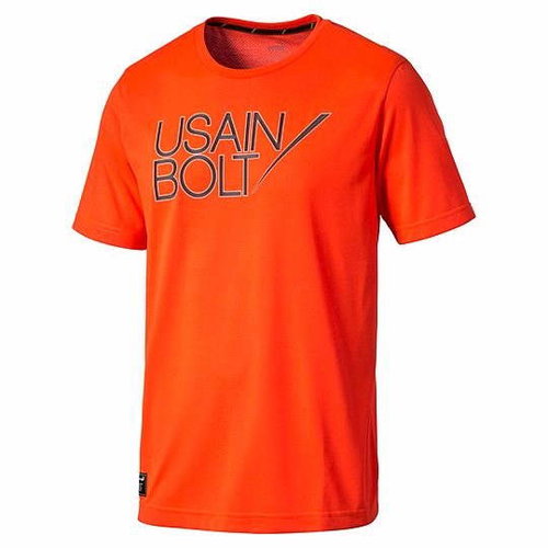 Puma UB Logo Tee Red Blast XS - T-Shirt - Main image
