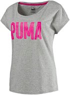 Puma Evo Tee W Light Gray Heather L - T-Shirt