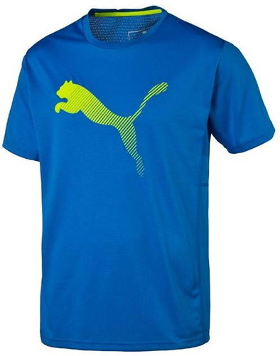 Puma Vent Cat Tee Electric Blue Lem XS - T-Shirt - Main image