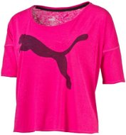 Puma The Good Life Tee Pink Glo S - T-Shirt