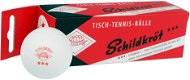 Donic Schildkrot 3*, Retro Box, (balenie 3 ks), biele - Loptičky na stolný tenis