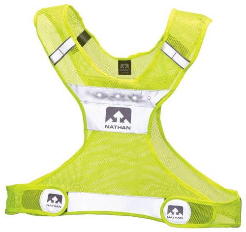 Nathan LightStreak Vest Safety Yellow L / XL - Reflective Vest - Main image