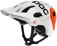 POC Tectal Race Hydrogen White/Iron Orange XL-XXL - Prilba na bicykel