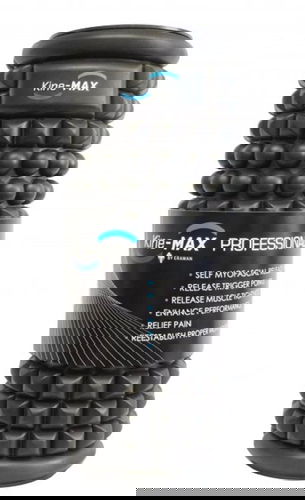 Kine-MAX Professional Massage Foam Roller - Masážní Válec Černý - Masážní válec - Hlavní obrázek