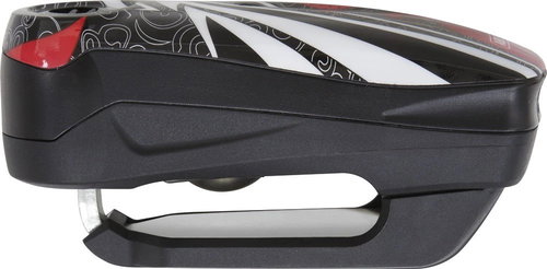 Abus Detecto 7000 RS1 flame black - Motorcycle Lock - Main image