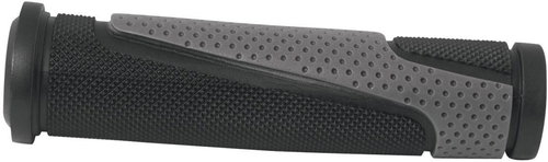 Force Ross Grips, Black/Grey, Packed - Bicycle Grips - Main image