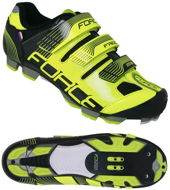 Force tretry MTB Free, fluo-black 36 - Spikes