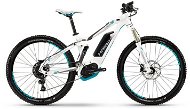Haibike Xduro FullLife 5.0, white / titanium / turquoise VR 45 (2017) - Electric Bike