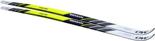 OW Smagan Classic Yellow / Black + SNS Propulse CL 201 cm - Cross Country Skis - Main image