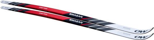 OW Smagan Classic Red / White + SNS Universal 206 cm - Cross Country Skis - Main image