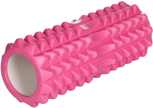 Merco Yoga Roller F2 jóga válec růžová - Masážní válec - Main image
