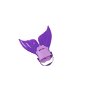 Fins MASTER Mermaid Monoplane purple - Ploutve
