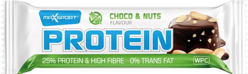Max Sport Protein, Chocolate & Walnut, GF, 60g - Protein Bar - Main image
