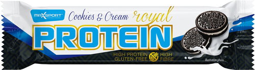 MaxSport Royal Protein Cream & Cookies 60 g - Protein Bar - Main image