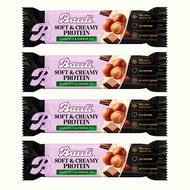 Bauli Soft & Creamy Protein Lískový ořech a čokoláda 4 x 45 g - Proteinová tyčinka