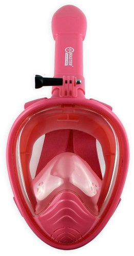 MASTER Full-face mask pink - Snorkel Mask - Main image