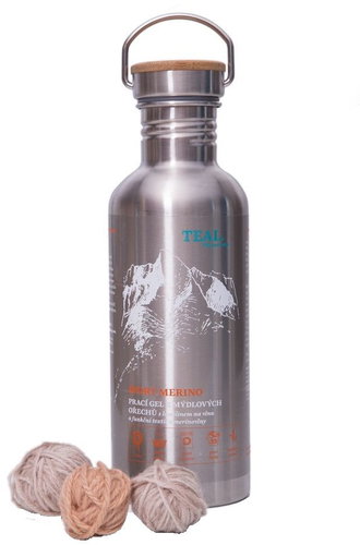 TEAL Sport MERINO 1000ml Stainless Steel Bottle (33 washes) - Washing Gel - Main image