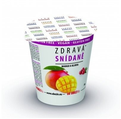 Healthy breakfast mango and cranberry 78g - Oatmeal - Main image