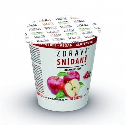 Healthy breakfast apple and cranberry 78g - Oatmeal - Main image