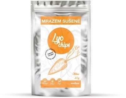 LYO CHIPS carrot 25g Healthy sticks - Healthy Crisps - Main image