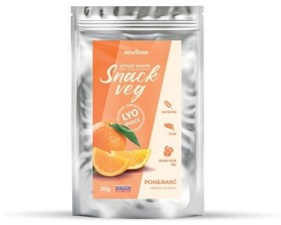 SNACK VEG ORANGE 20 G FREEZE DRIED FRUIT - Freeze-Dried Fruit - Main image