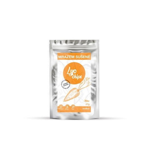 LYO CHIPS carrot 25g Healthy wheels - Healthy Crisps - Main image