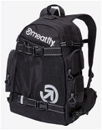 Mestský batoh Meatfly WANDERER Backpack, Black - Městský batoh
