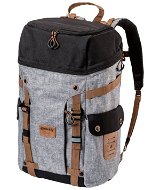 Meatfly Scintilla, Grey Heather/Black - City Backpack