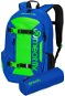 Městský batoh Meatfly Basejumper batoh, Royal Blue / Safety Green, 22 L + penál zdarma - Městský batoh