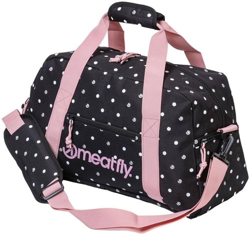Meatfly travel bag Mavis, Black Dots - Sports Bag - Main image