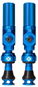 Big Bore Hybrid Tubeless Valves  Blue Small - Ventilček